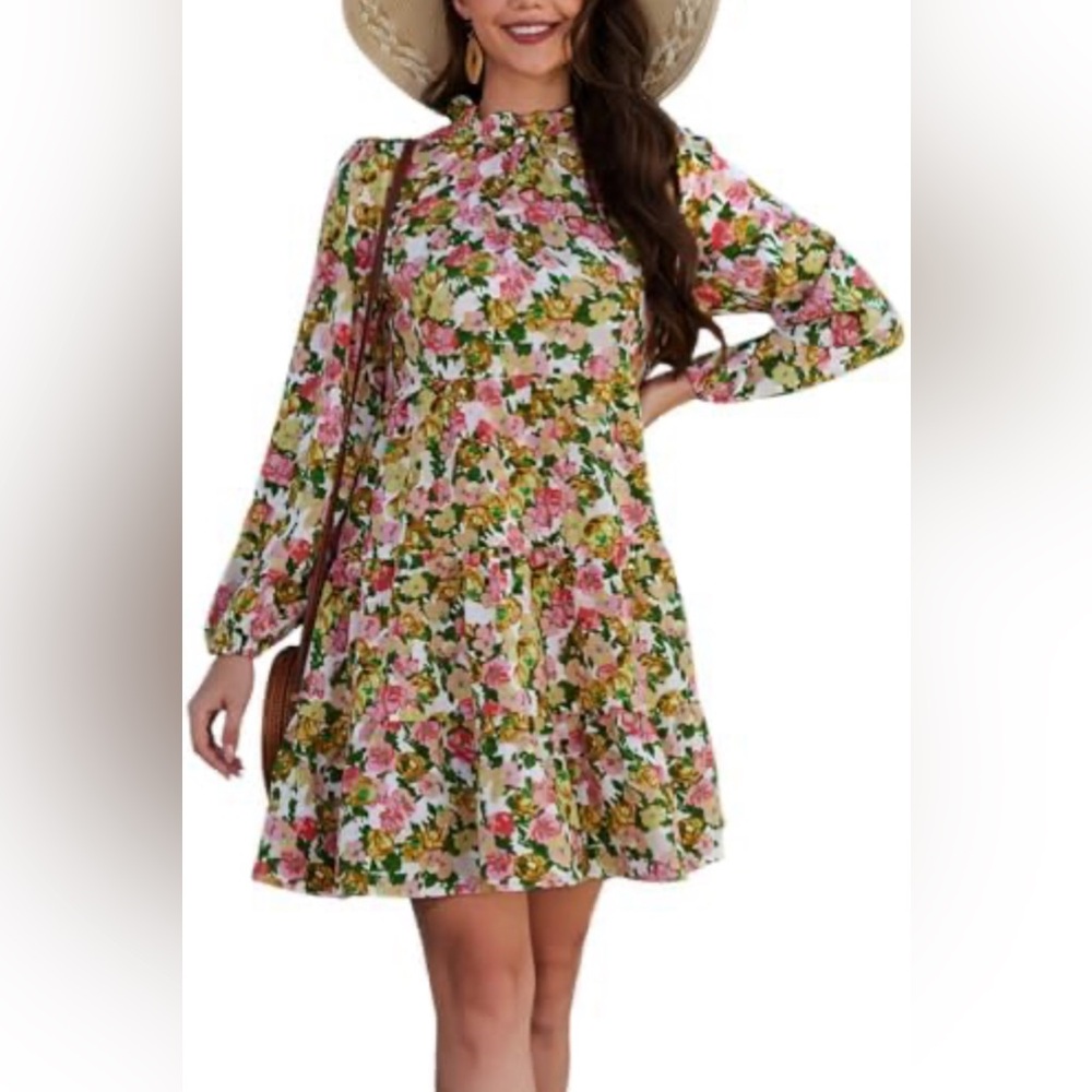 NWT Kor Mei Floral Dress